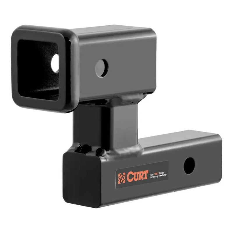 Load image into Gallery viewer, CURT Raised Receiver Adapter (2" Shank, Not for Towing Use, 4-1/4" Rise)
