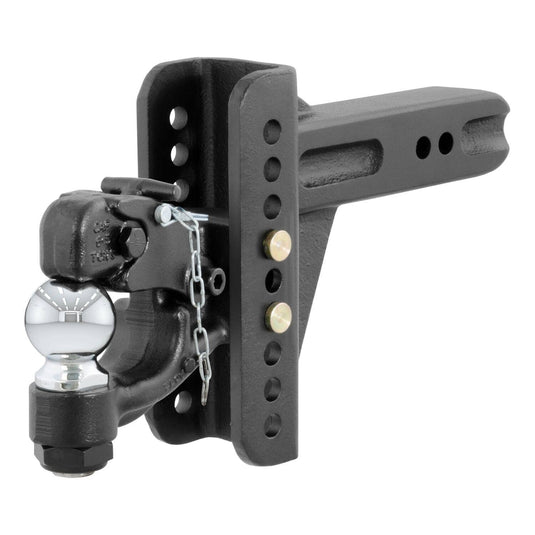 CURT Adjustable Channel Mount with 2-5/16" Ball & Pintle (2-1/2" Shank, 20,000 lb)