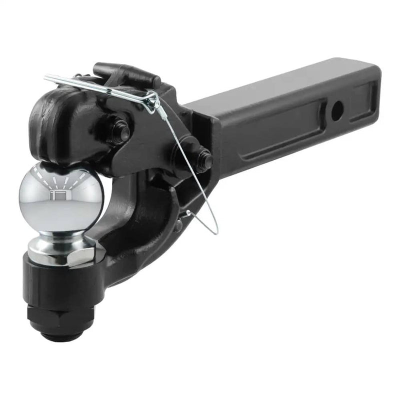 Load image into Gallery viewer, CURT Receiver-Mount Ball &amp; Pintle Hitch (2" Shank, 2-5/16" Ball, 12,000 lb)
