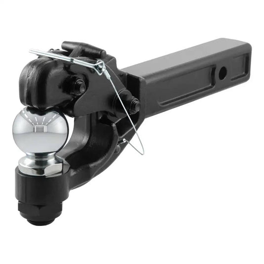 CURT Receiver-Mount Ball & Pintle Hitch (2" Shank, 2-5/16" Ball, 12,000 lb)