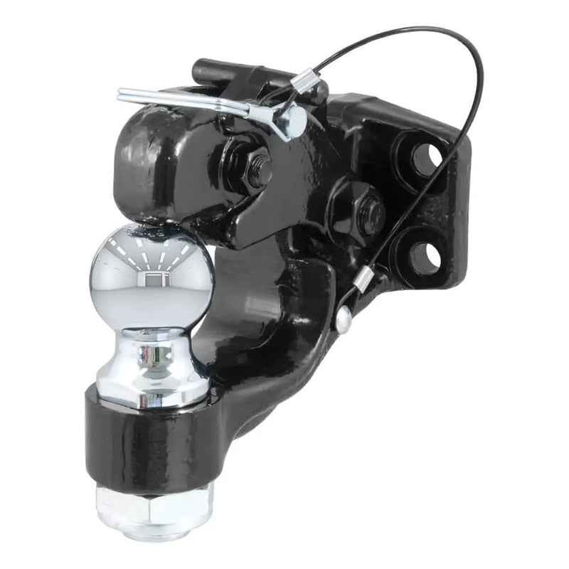Load image into Gallery viewer, CURT Ball &amp; Pintle Hitch (2" Ball, 10,000 lb Ball Capacity)
