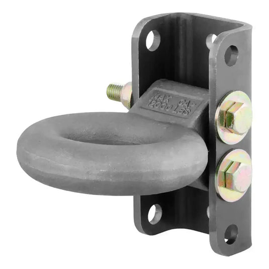 CURT Adjustable Lunette Ring (12,000 lb, 3" Eye, 7-1/2" Channel Height)