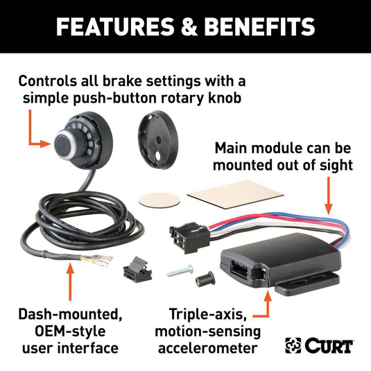CURT Spectrum Integrated Proportional Trailer Brake Controller