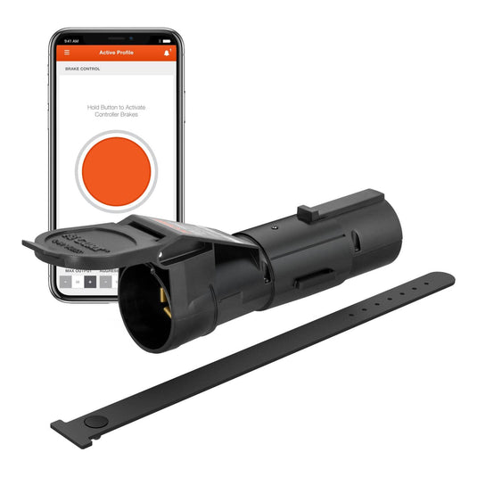 CURT Echo Mobile Trailer Brake Controller, 7-Way, Bluetooth® Smartphone Connection