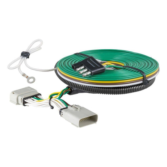 CURT Custom Towed-Vehicle RV Wiring Harness, With Backup Sensors - 2020-2022 Ford F-250 Super Duty/F-350 Super Duty