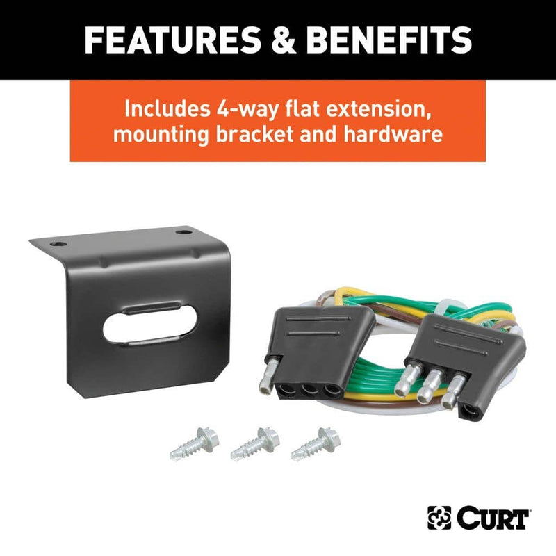 Load image into Gallery viewer, CURT Custom Towed-Vehicle RV Wiring Harness, With LED Taillights and Backup Sensors - 2021-2023 Ford F-150

