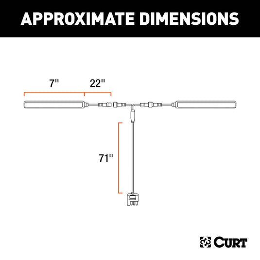 CURT Auxiliary LED Indicator Lights