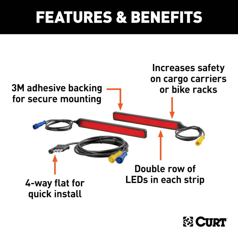 Load image into Gallery viewer, CURT Auxiliary LED Indicator Lights
