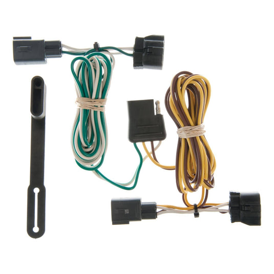 CURT 4-Flat Custom Wiring — 1995-2003 Dodge - CUR-55329 - Absolute Autoguard