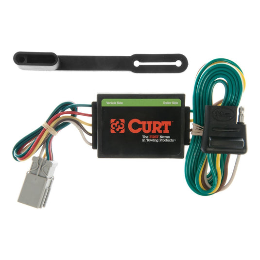 CURT 4-Flat Custom Wiring — 1994-2008 Multi-Vehicle - CUR-55336 - Absolute Autoguard