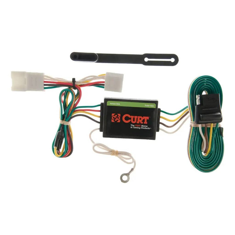 Load image into Gallery viewer, CURT 4-Flat Custom Wiring — 1997-2001 Jeep Cherokee - CUR-55354 - Absolute Autoguard
