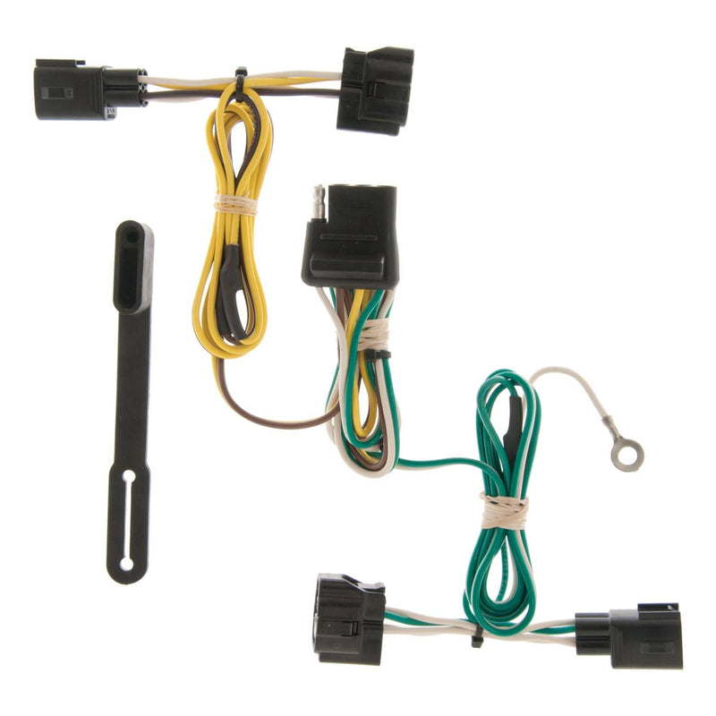 Load image into Gallery viewer, CURT 4-Flat Custom Wiring — 1998-2006 Jeep Wrangler - CUR-55363 - Absolute Autoguard
