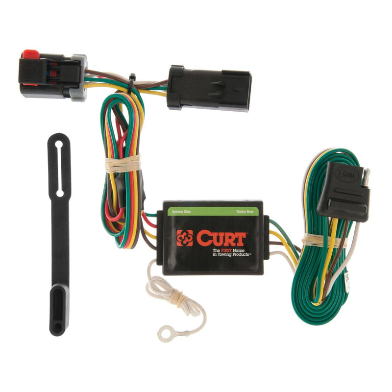 Load image into Gallery viewer, CURT 4-Flat Custom Wiring — 2001-2003 Chrysler &amp; Dodge - CUR-55376 - Absolute Autoguard
