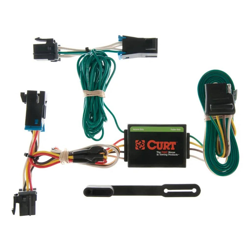 Load image into Gallery viewer, CURT 4-Flat Custom Wiring — 2000-2002 Chevrolet &amp; GMC - CUR-55377 - Absolute Autoguard
