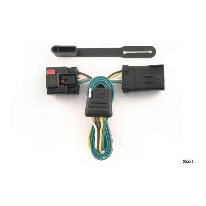 Load image into Gallery viewer, CURT Custom Wiring, 4-Way Flat, With OEM Tow Package - Select 2000-2010 Dodge &amp; Jeep, 2004-2009 Chrysler, 2003-2009 Freightliner, 2006-2009 Mitsubishi Models (see fitment table)
