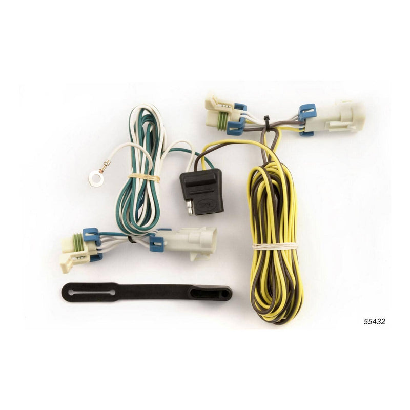 Load image into Gallery viewer, CURT 4-Flat Custom Wiring — 2005-2011 Chevrolet &amp; Pontiac - CUR-55432 - Absolute Autoguard
