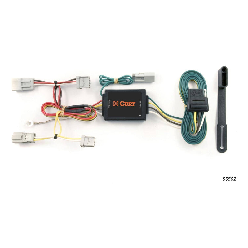 Load image into Gallery viewer, CURT 4-Flat Custom Wiring — 2003-2014 Acura &amp; Honda - CUR-55502 - Absolute Autoguard
