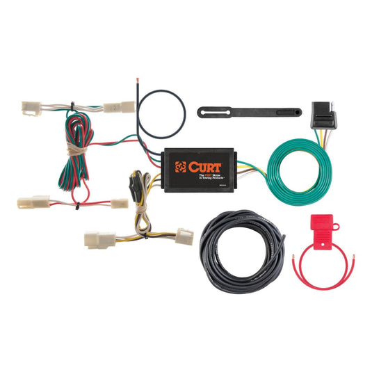 CURT 4-Flat Custom Wiring — 2004-2010 Lexus RX - CUR-55563 - Absolute Autoguard