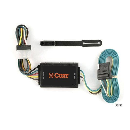 CURT 4-Flat Custom Wiring — 2007-2012 Mazda CX-7 - CUR-55593 - Absolute Autoguard