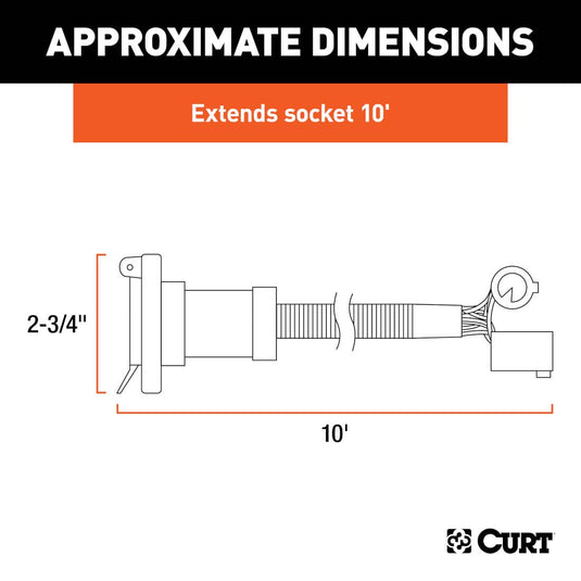 CURT 5TH Wheel OEM Extension GM/Ford 10FT — 1997-2026 Multi-Vehicle - CUR-56000 - Absolute Autoguard