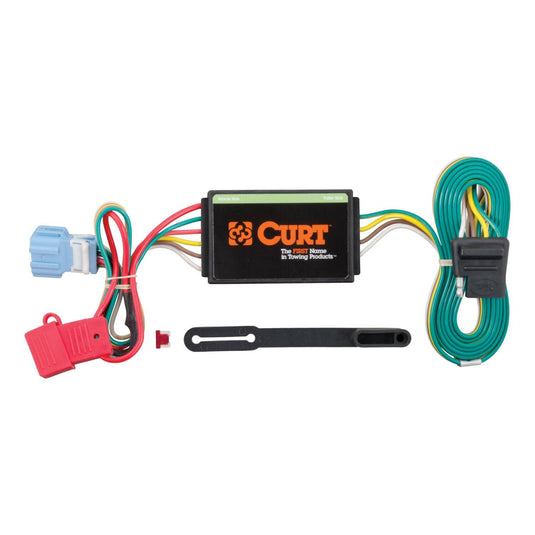 CURT 4-Flat Custom Wiring — 2007-2018 Acura & Honda - CUR-56008 - Absolute Autoguard