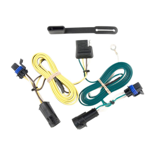CURT 4-Flat Custom Wiring — 2004-2010 Chevrolet & Pontiac - CUR-56013 - Absolute Autoguard
