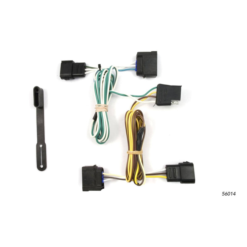 Load image into Gallery viewer, CURT 4-Flat Custom Wiring — 2005-2011 Chevrolet &amp; Ford - CUR-56014 - Absolute Autoguard
