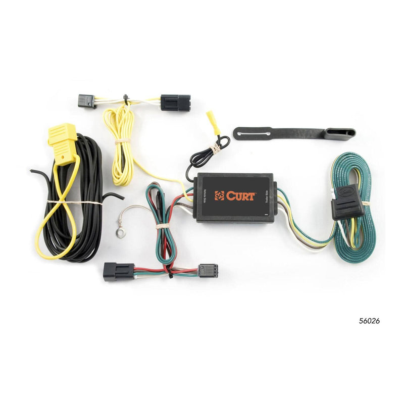 Load image into Gallery viewer, CURT 4-Flat Custom Wiring — 2008-2012 Chevrolet &amp; Saturn - CUR-56026 - Absolute Autoguard
