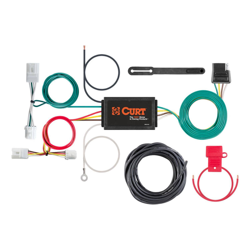 Load image into Gallery viewer, CURT 4-Flat Custom Wiring — 2007-2020 INFINITI &amp; Nissan - CUR-56033 - Absolute Autoguard

