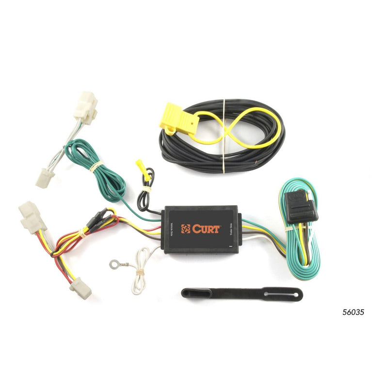 Load image into Gallery viewer, CURT 4-Flat Custom Wiring — 2009-2015 Multi-Vehicle - CUR-56035 - Absolute Autoguard
