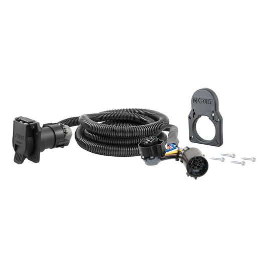 CURT 7' Wiring Ext Harness — 2019-2026 Chevrolet & GMC - CUR-56072 - Absolute Autoguard