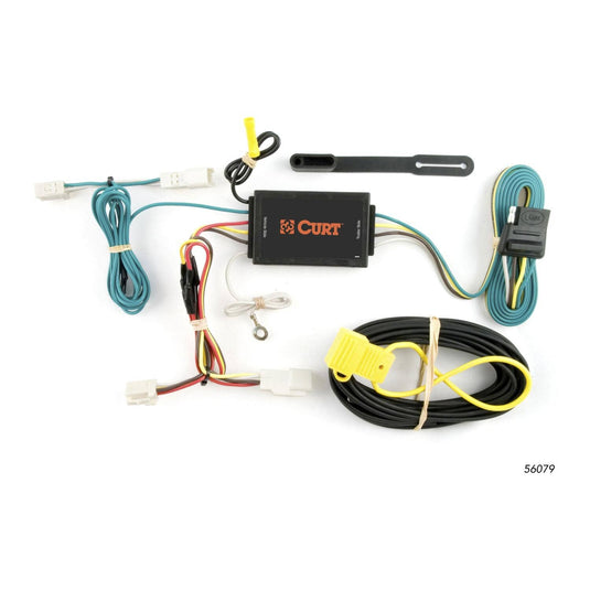 CURT 4-Flat Custom Wiring — 2007-2016 Toyota Avalon/Camry/Venza - CUR-56079 - Absolute Autoguard