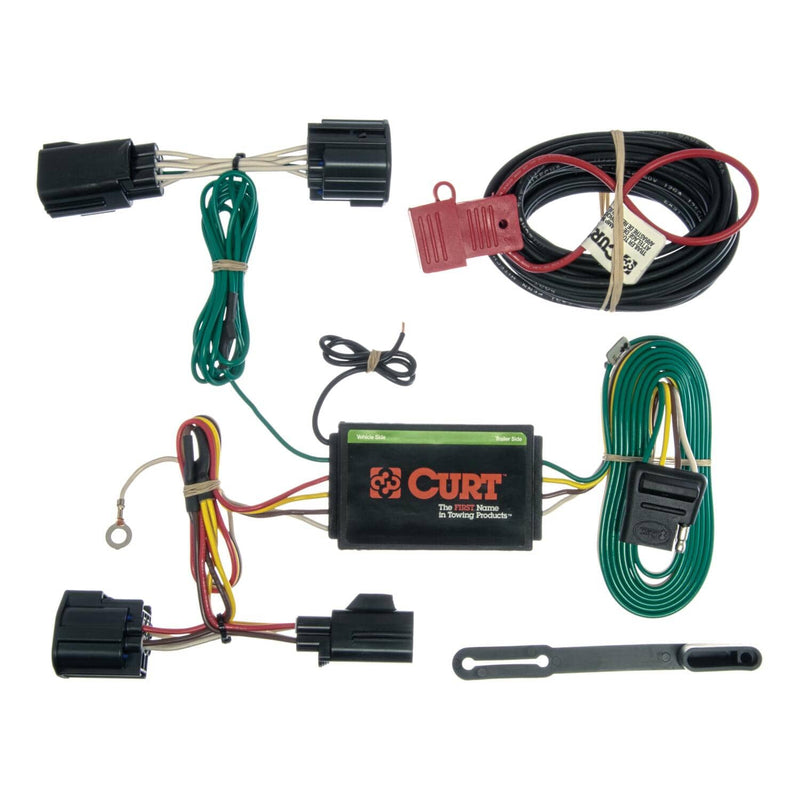 Load image into Gallery viewer, CURT 4-Flat Custom Wiring — 2012-2014 Ford Focus - CUR-56140 - Absolute Autoguard

