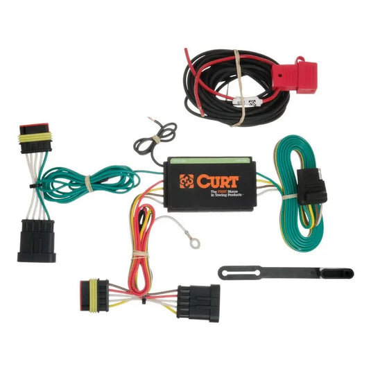 CURT 4-Flat Wire Harness — 2012-2019 Fiat 500 - CUR-56174 - Absolute Autoguard