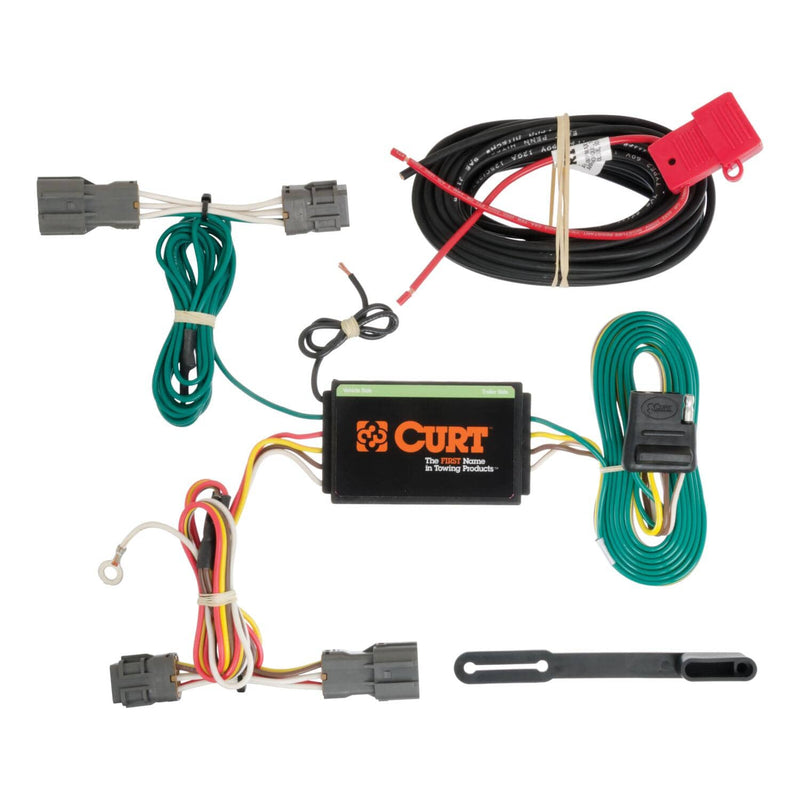 Load image into Gallery viewer, CURT 4-Flat Custom Wiring — 2009-2018 Hyundai &amp; Kia - CUR-56184 - Absolute Autoguard
