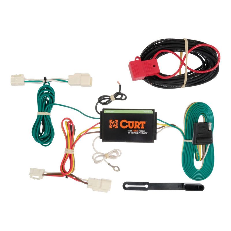 Load image into Gallery viewer, CURT 4-Flat Custom Wiring — 2014-2020 Mitsubishi Outlander - CUR-56189 - Absolute Autoguard
