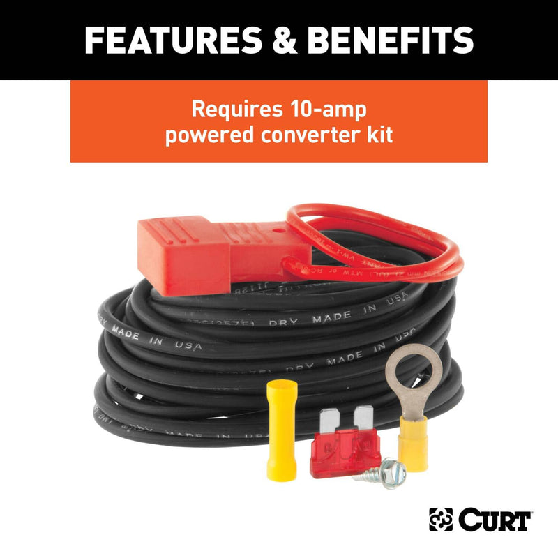 Load image into Gallery viewer, CURT Powered 3 to 2 Wire Taillight Converter - CUR-56190 - Absolute Autoguard
