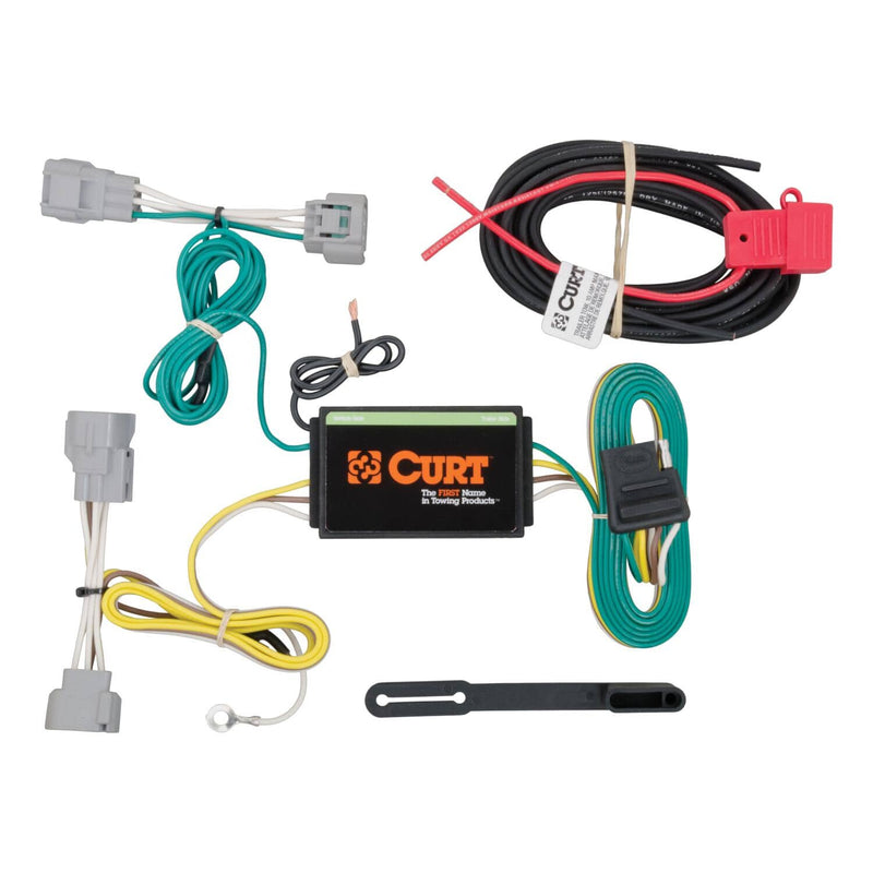 Load image into Gallery viewer, CURT 4-Flat Custom Wiring — 2014-2018 Jeep Cherokee - CUR-56208 - Absolute Autoguard
