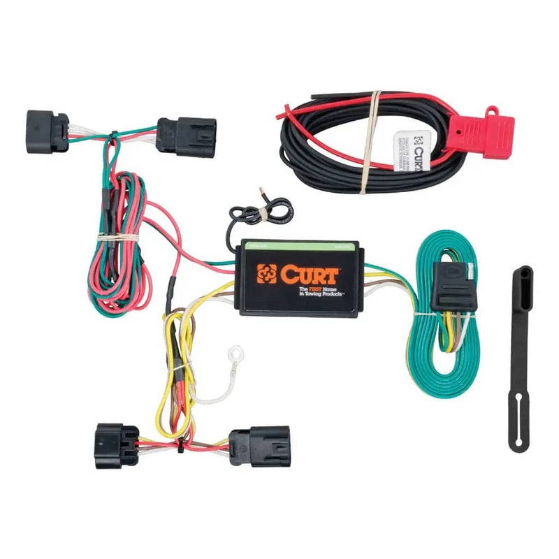 Load image into Gallery viewer, CURT 4-Flat Wire Harness — 2011-2014 Chrysler &amp; Dodge - CUR-56211 - Absolute Autoguard
