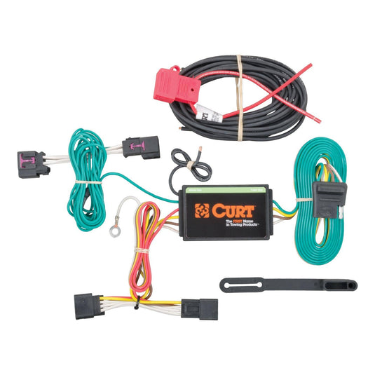 CURT 4-Flat Custom Wiring — 2011-2016 Chevrolet Cruze/Cruze Limited - CUR-56214 - Absolute Autoguard