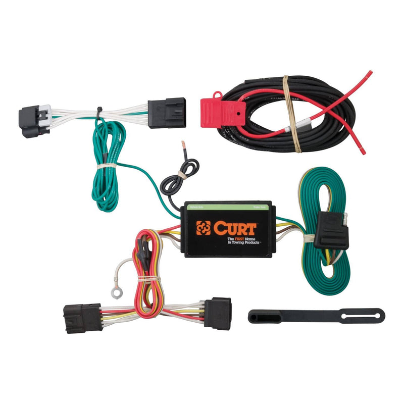 Load image into Gallery viewer, CURT 4-Flat Custom Wiring — 2013-2016 Buick Encore - CUR-56216 - Absolute Autoguard
