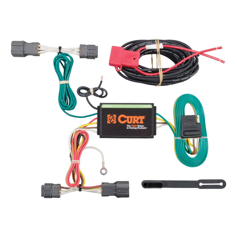 Load image into Gallery viewer, CURT 4-Flat Custom Wiring — 2007-2019 Kia Rondo/Soul - CUR-56220 - Absolute Autoguard
