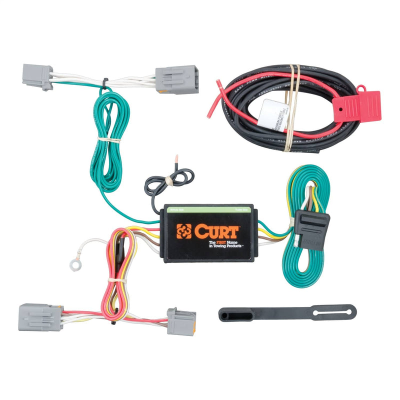 Load image into Gallery viewer, CURT 4-Flat Custom Wiring — 2011-2020 Volvo S60/S60 Cross Country - CUR-56224 - Absolute Autoguard
