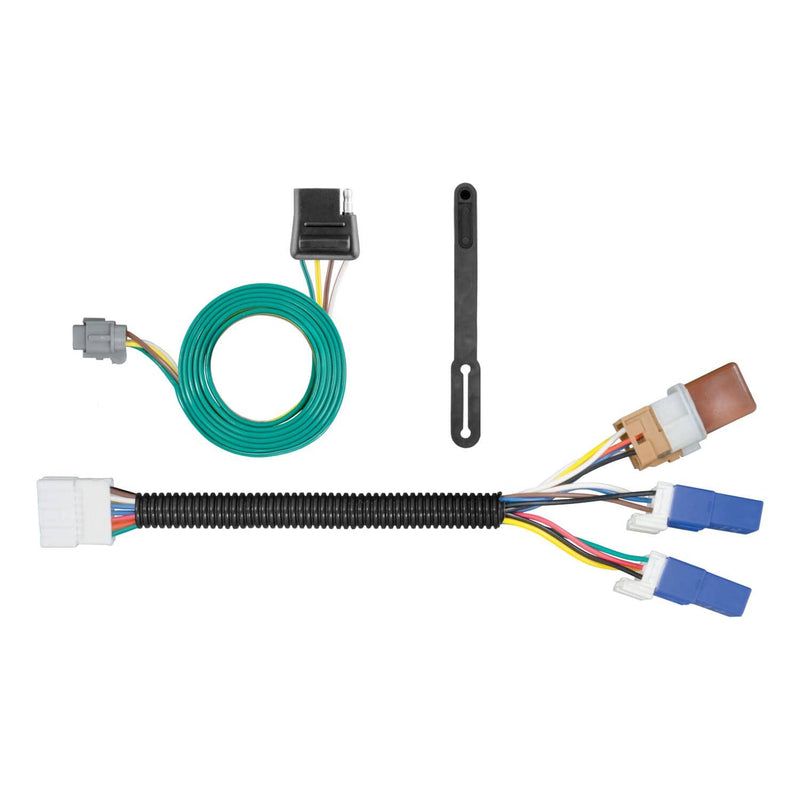 Load image into Gallery viewer, CURT 4-Flat Custom Wiring — 2005-2026 Nissan &amp; Suzuki - CUR-56225 - Absolute Autoguard
