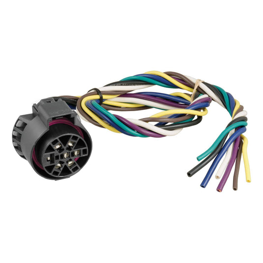 CURT Replacement USCAR Socket with 24" Wires (Vehicle Side) - Splice-In