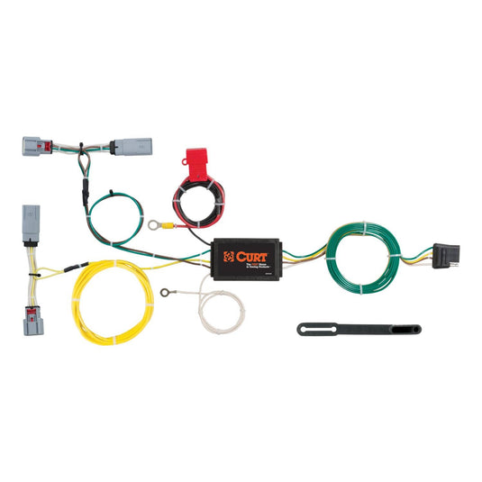 CURT 4-Flat Custom Wiring — 2015-2023 Chrysler 300 - CUR-56235 - Absolute Autoguard