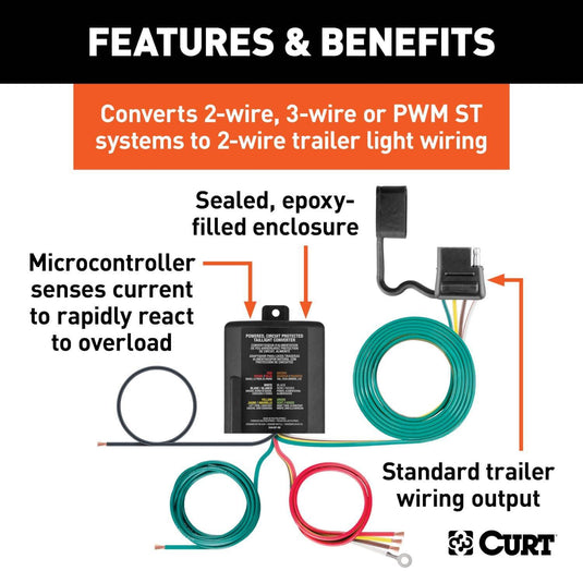 CURT Multi-Function Taillight Converter