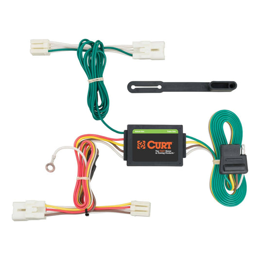 CURT 4-Flat Custom Wiring — 2013-2017 Hyundai Accent - CUR-56254 - Absolute Autoguard