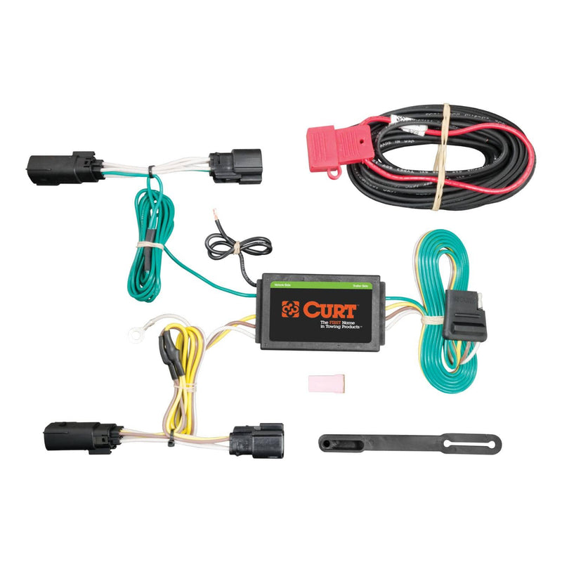 Load image into Gallery viewer, CURT 4-Flat Custom Wiring — 2013-2020 Lincoln MKZ - CUR-56258 - Absolute Autoguard
