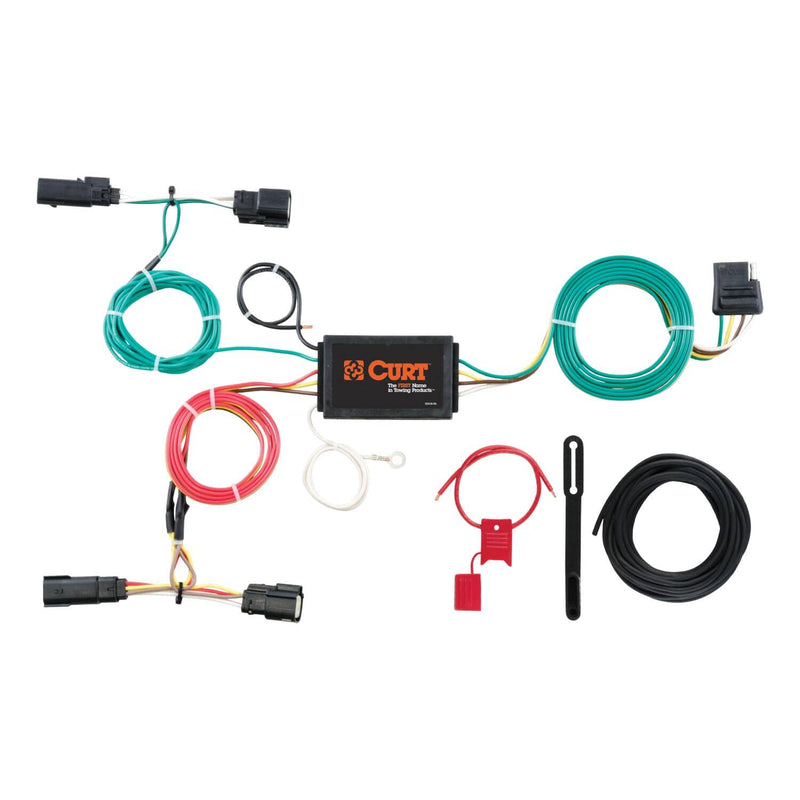 Load image into Gallery viewer, CURT 4-Flat Custom Wiring — 2015-2018 Ford Edge - CUR-56292 - Absolute Autoguard
